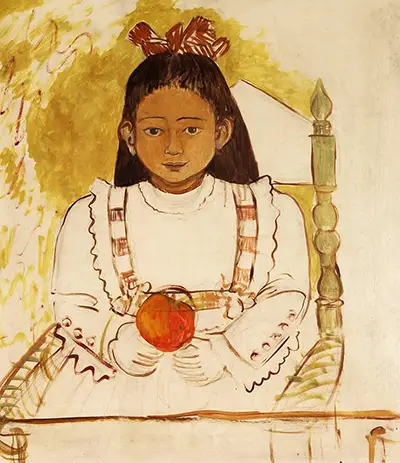 Porträt von Marta Patricia Procel Frida Kahlo